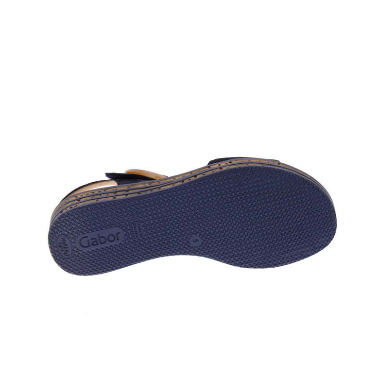 Gabor sandalen blau 5