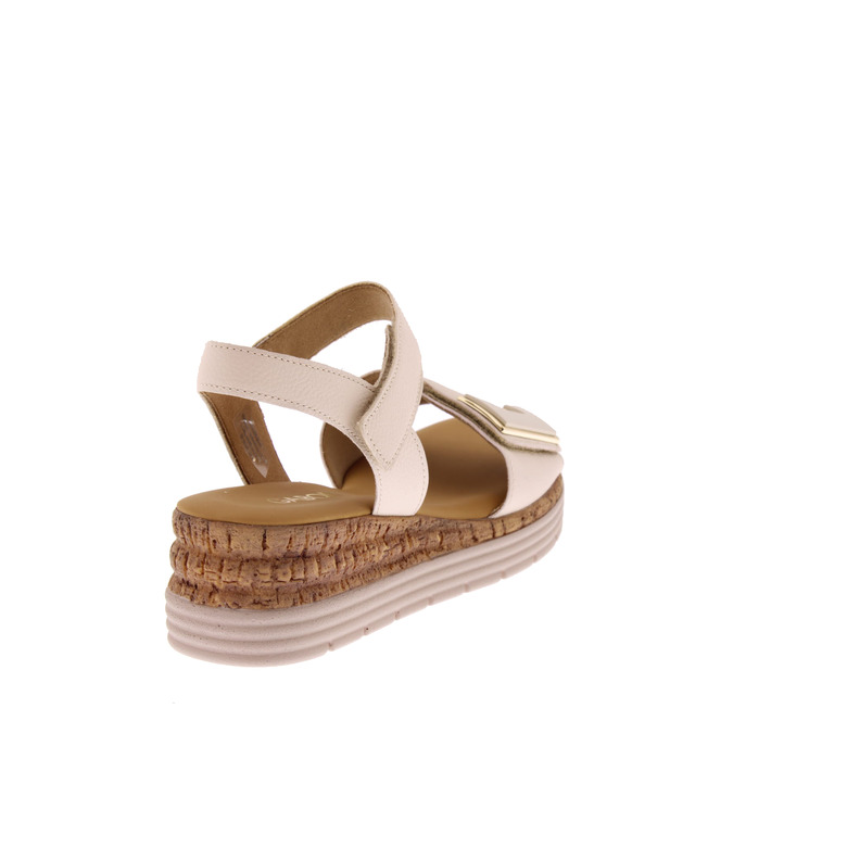 Gabor sandalen ecru 4