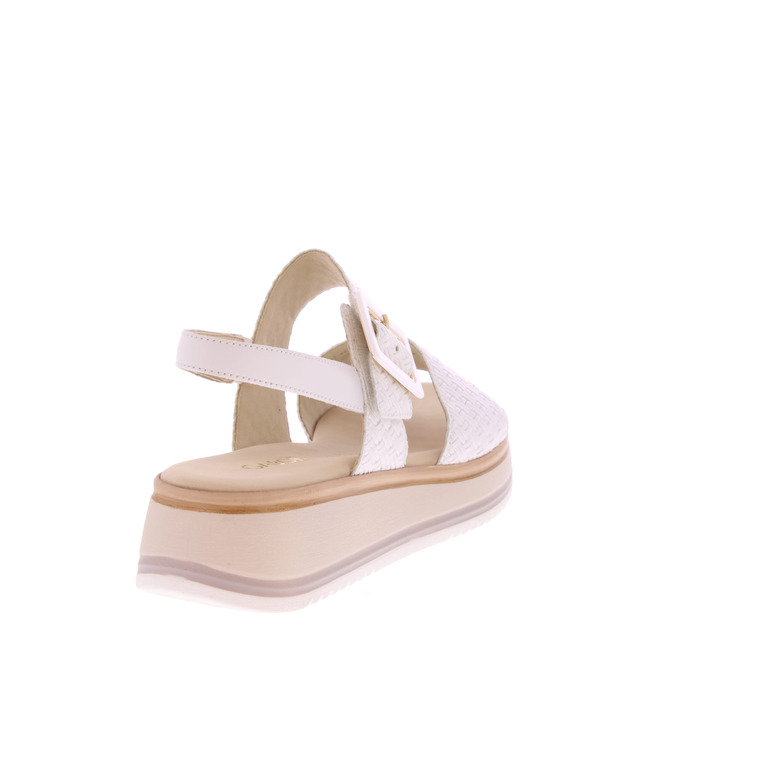 Gabor sandalen weiss 4