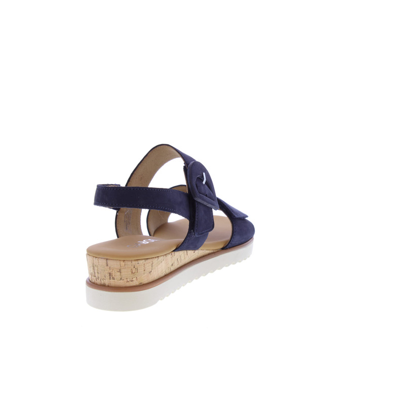 Gabor sandalen blau 4