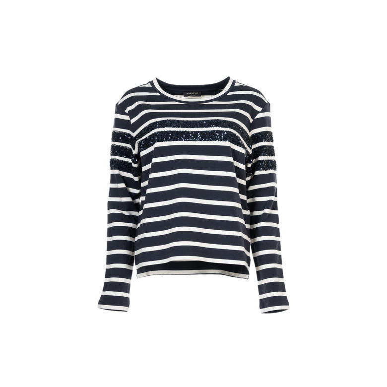 Margittes sweater bleu 1