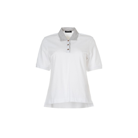 Margittes polo blanc
