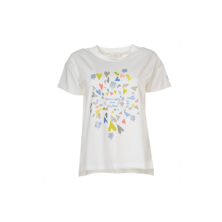 Due Amanti t-shirt ecru 1
