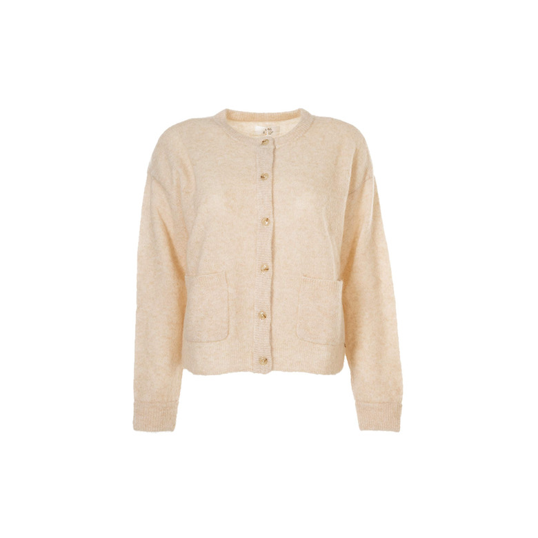 Des Petits Hauts cardigan beige 1