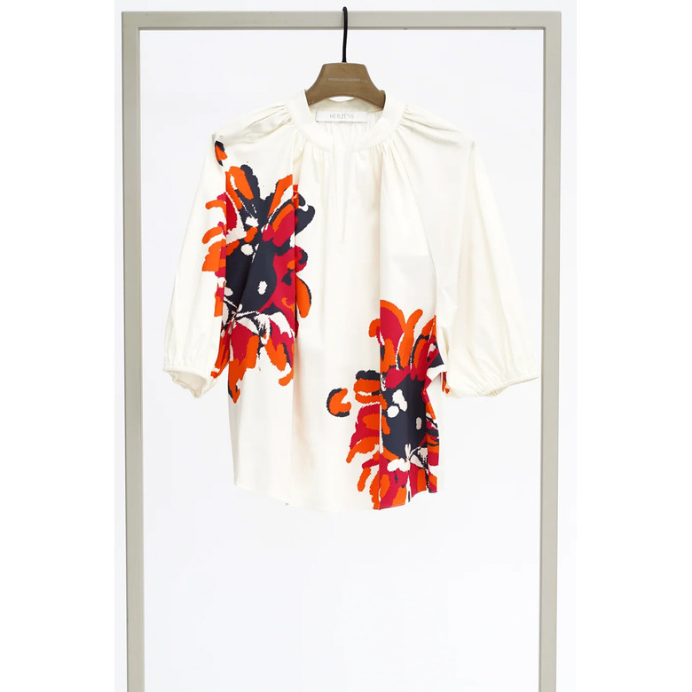 Herzen's Angelegenheit blouse beige 2