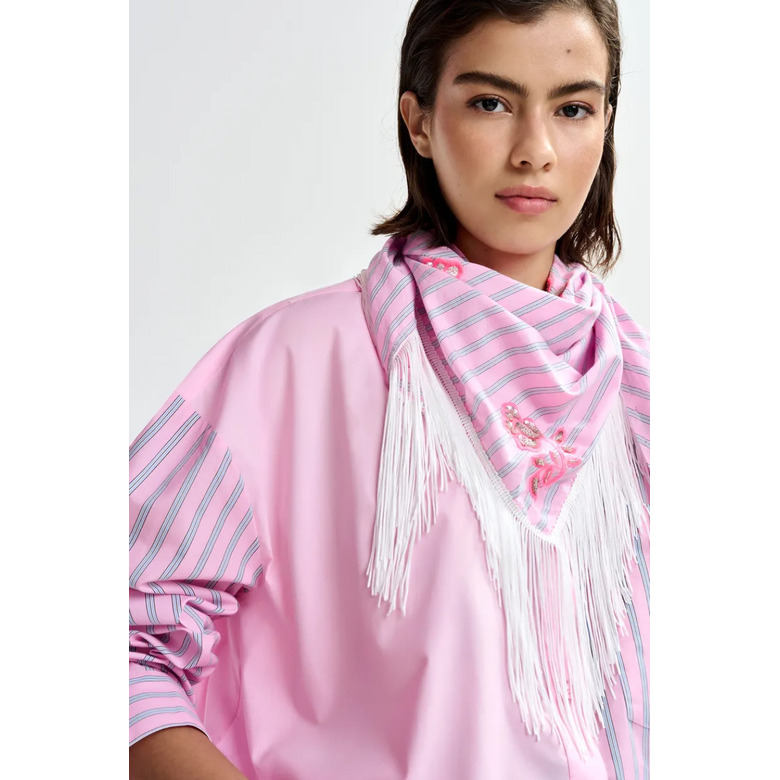 Essentiel sjaal roze 2