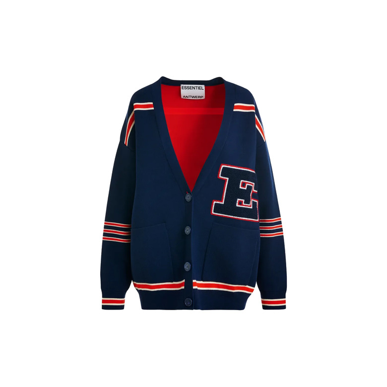 Essentiel cardigan blauw 1