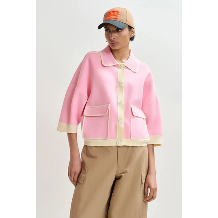 Essentiel cardigan roze