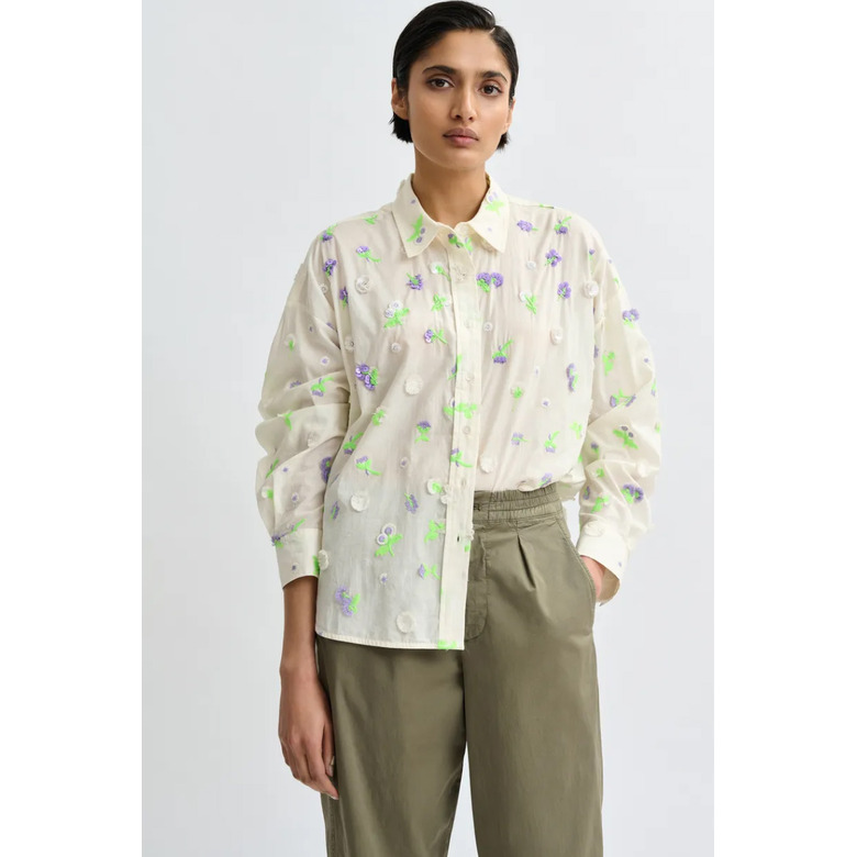 Essentiel blouse ecru 2