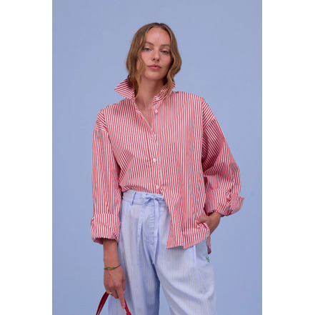 Nathalie Vleeschouwer blouse rood