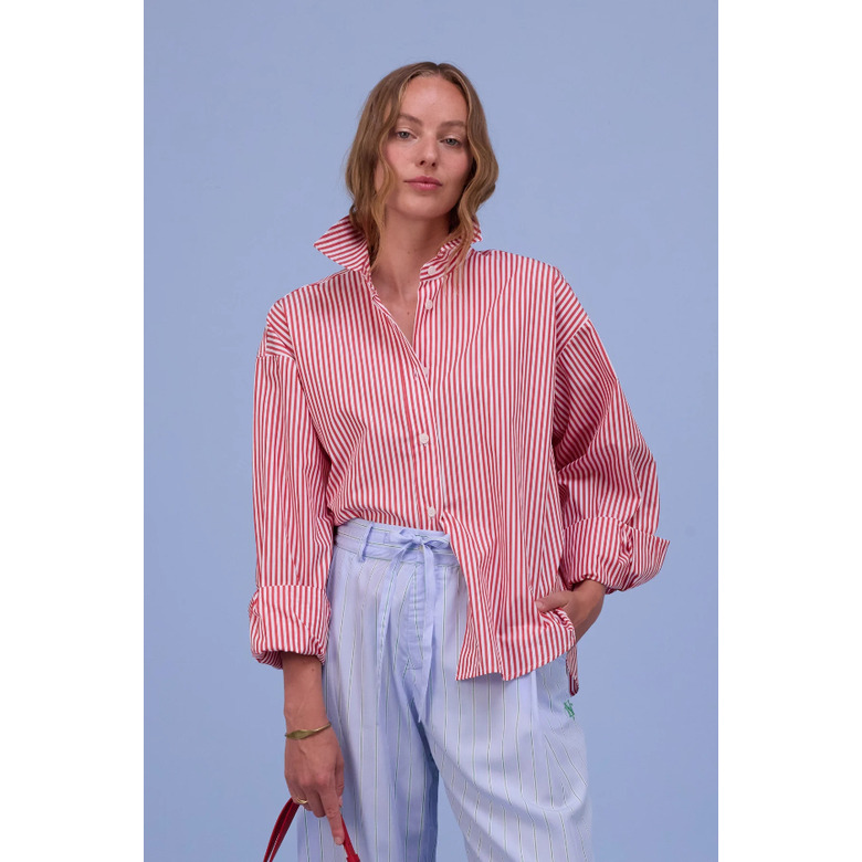 Nathalie Vleeschouwer blouse rood 2