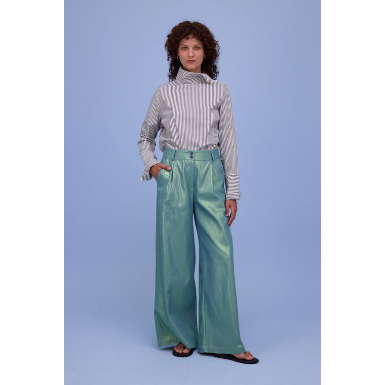 Nathalie Vleeschouwer blouse groen 2