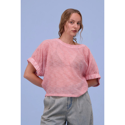 Nathalie Vleeschouwer blouse rood