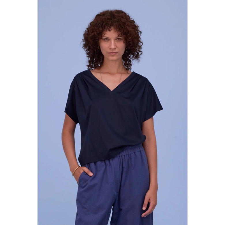 Nathalie Vleeschouwer t-shirt blauw 2