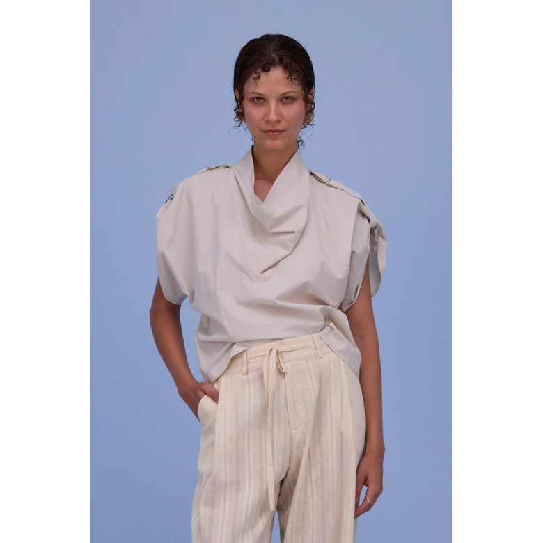 Nathalie Vleeschouwer blouse beige 2