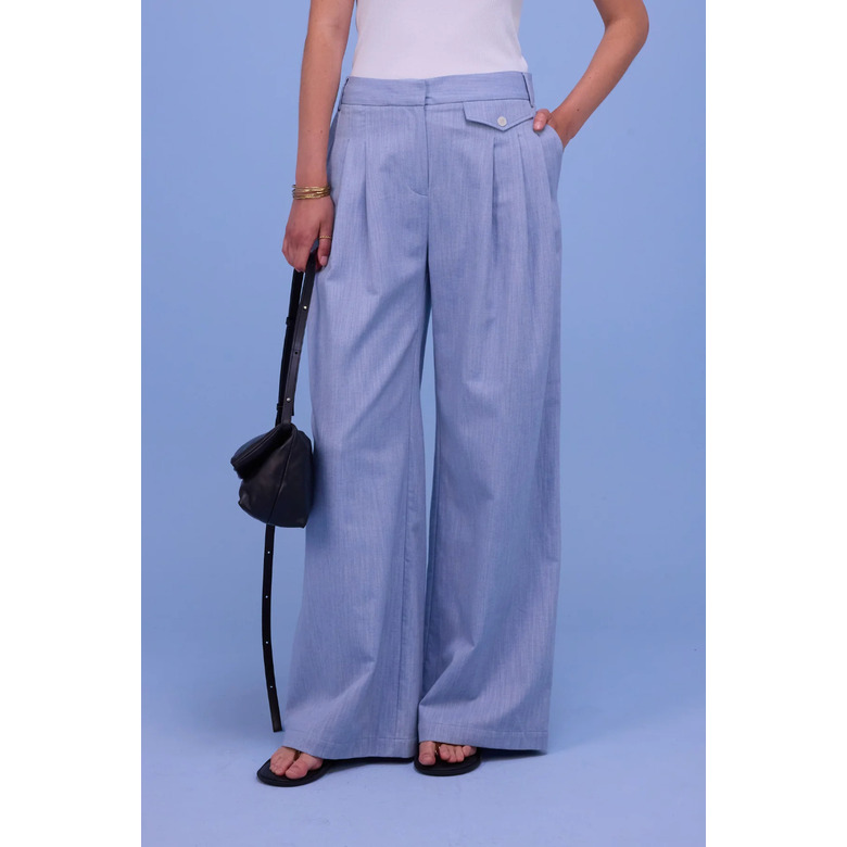 Nathalie Vleeschouwer broek blauw 2