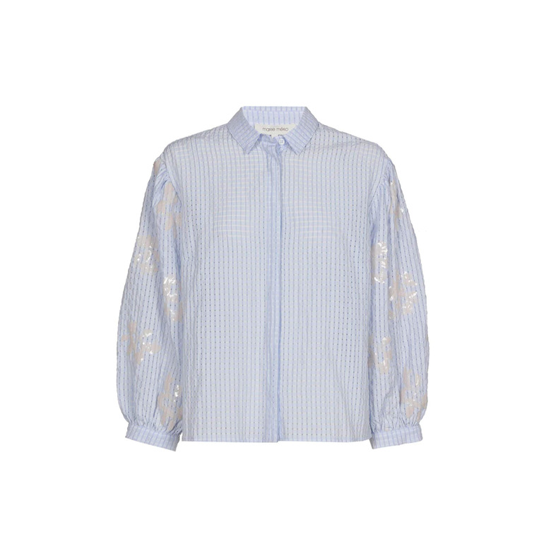 Marie Mero blouse blue 1
