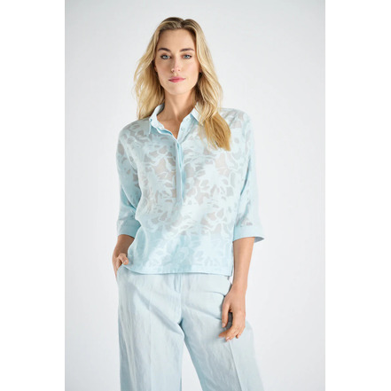 Marie Mero blouse blue