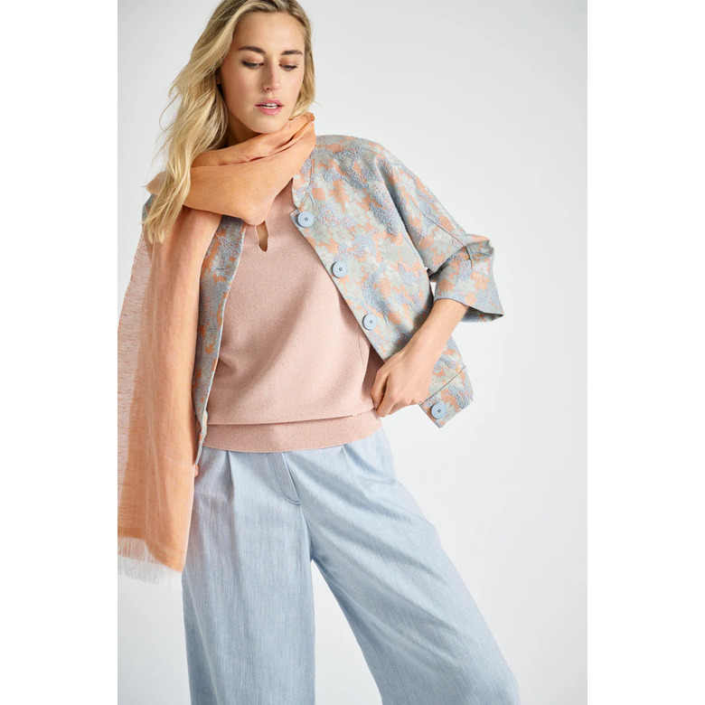 Marie Mero blouse blue 2