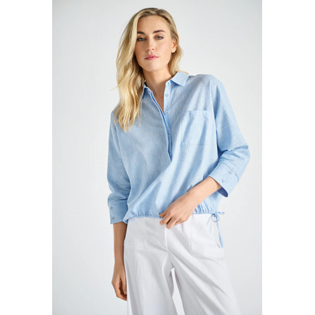 Marie Mero blouse blue
