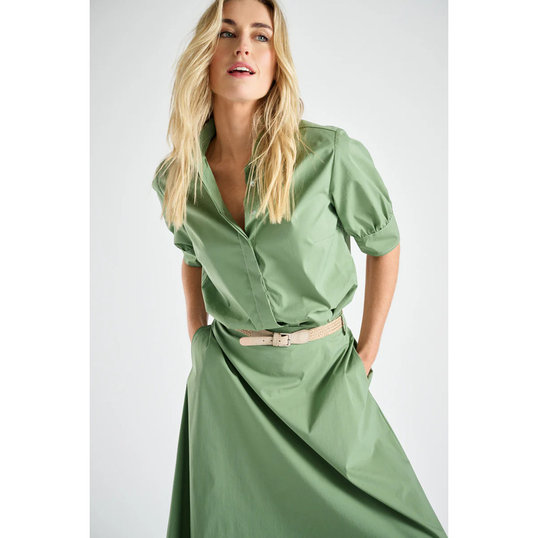Marie Mero blouse green 2
