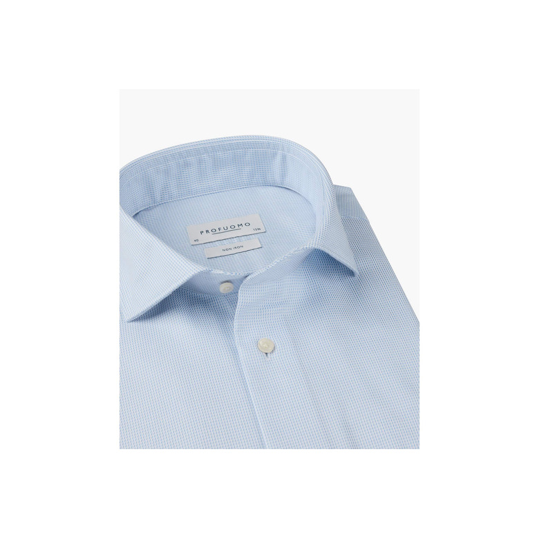 Profuomo shirt blue 2