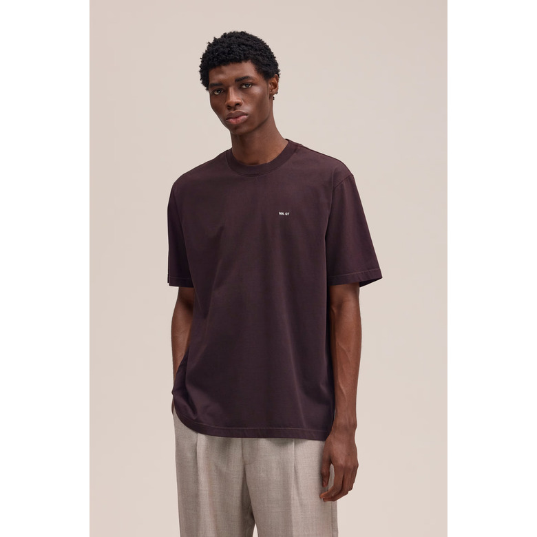 Nn.07 t-shirt braun 2