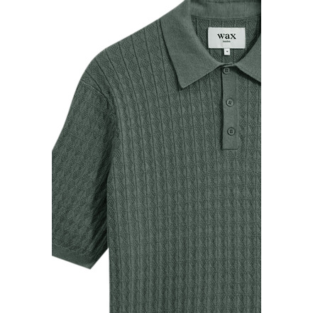 Wax London polo groen
