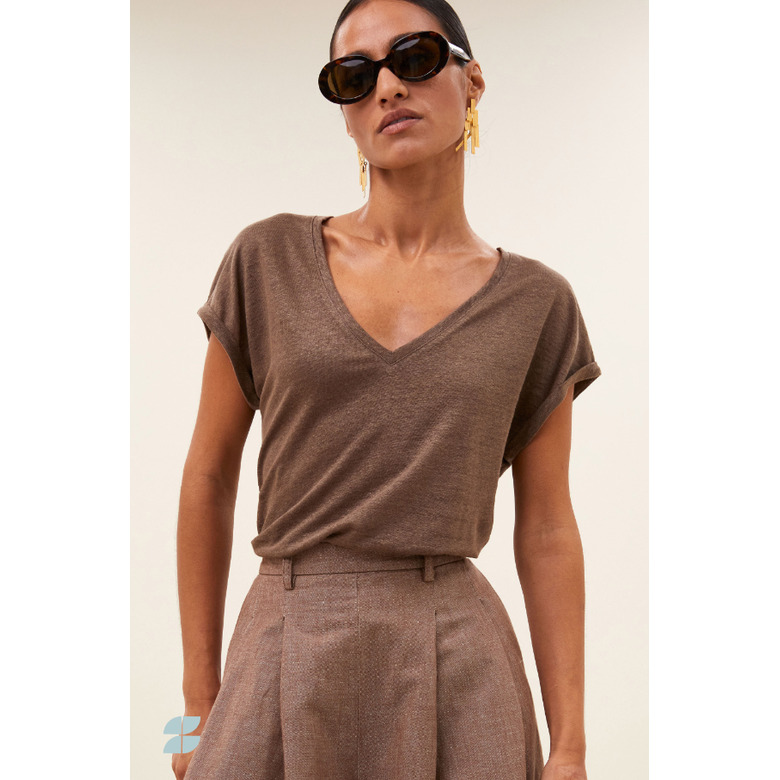 By-bar t-shirt braun 2