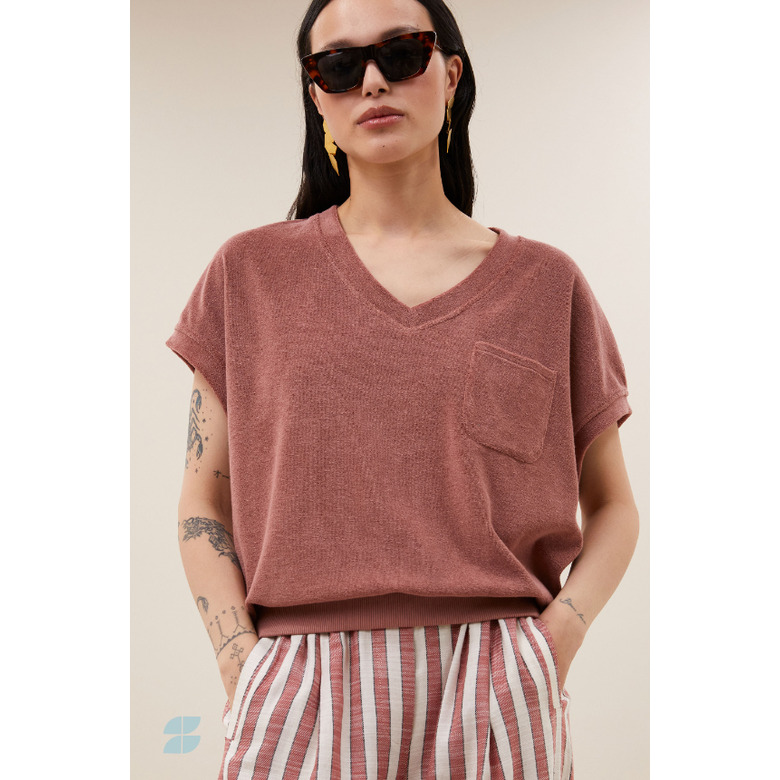 By-bar sweater roze 2