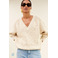 By-bar sweater ecru 2