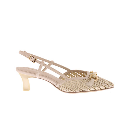 Tamaris slingbacks ecru