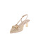 Tamaris slingbacks ecru 3