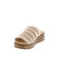 Rieker thong slippers ecru 3