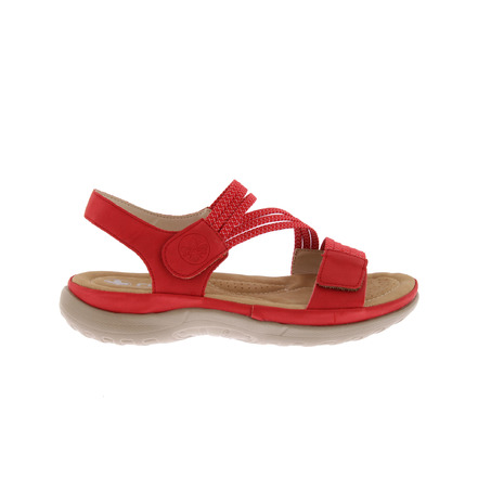 Rieker sandals red