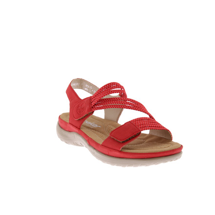 Rieker sandals red