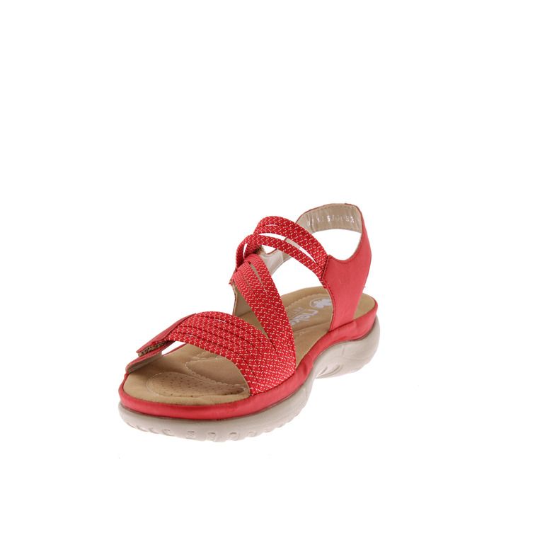 Rieker sandals red 3