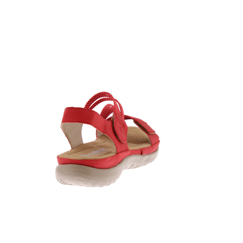 Rieker sandals red 4