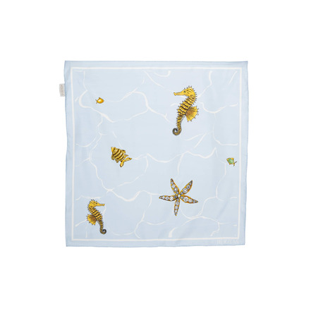 Herzen's Angelegenheit schal blau