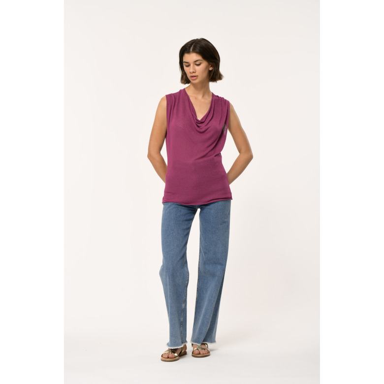 La Fee Maraboutee pullover lila 2