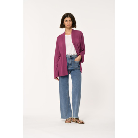 La Fee Maraboutee cardigan violet