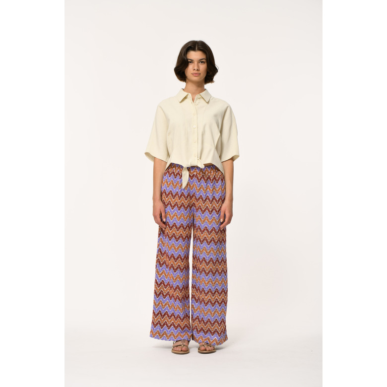 La Fee Maraboutee chemisier ecru 2