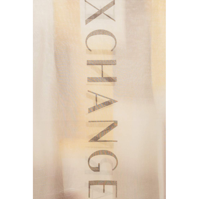 Armani Exchange echarpe jaune 2