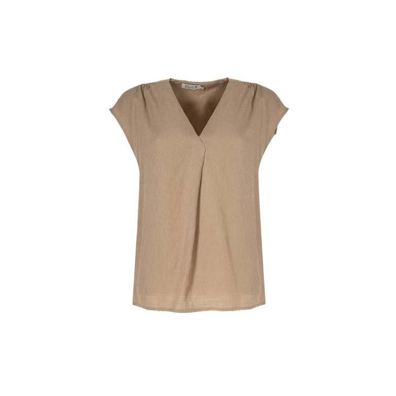 Molly Bracken chemisier camel 1