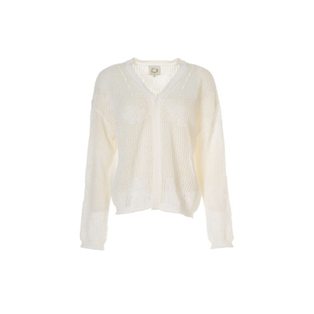Molly Bracken strickjacke weiss