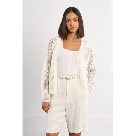 Molly Bracken cardigan blanc