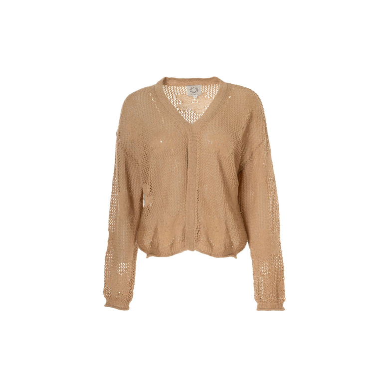 Molly Bracken strickjacke camel 1