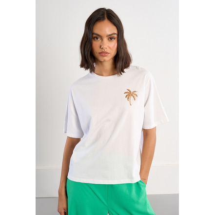 Molly Bracken t-shirt blanc
