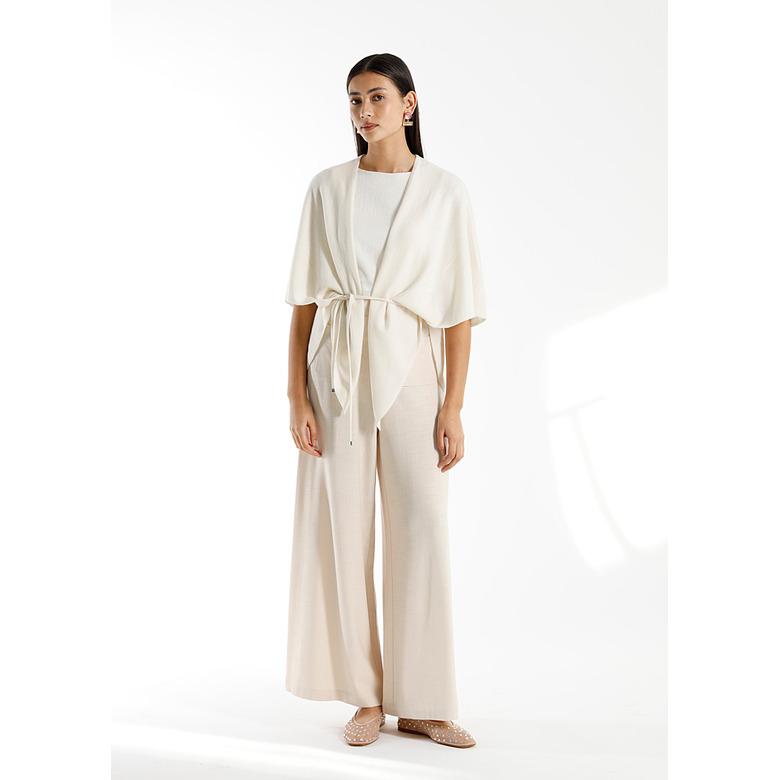 Furore poncho ecru 2