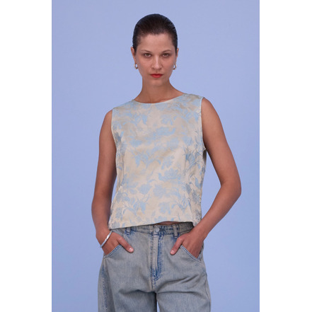 Nathalie Vleeschouwer blouse blue